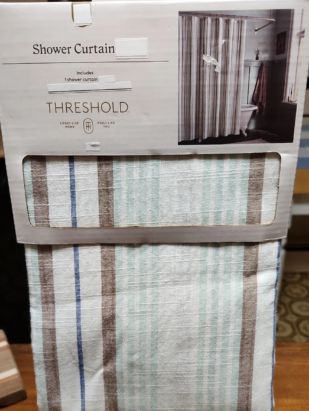 Threshold Shower Curtain
